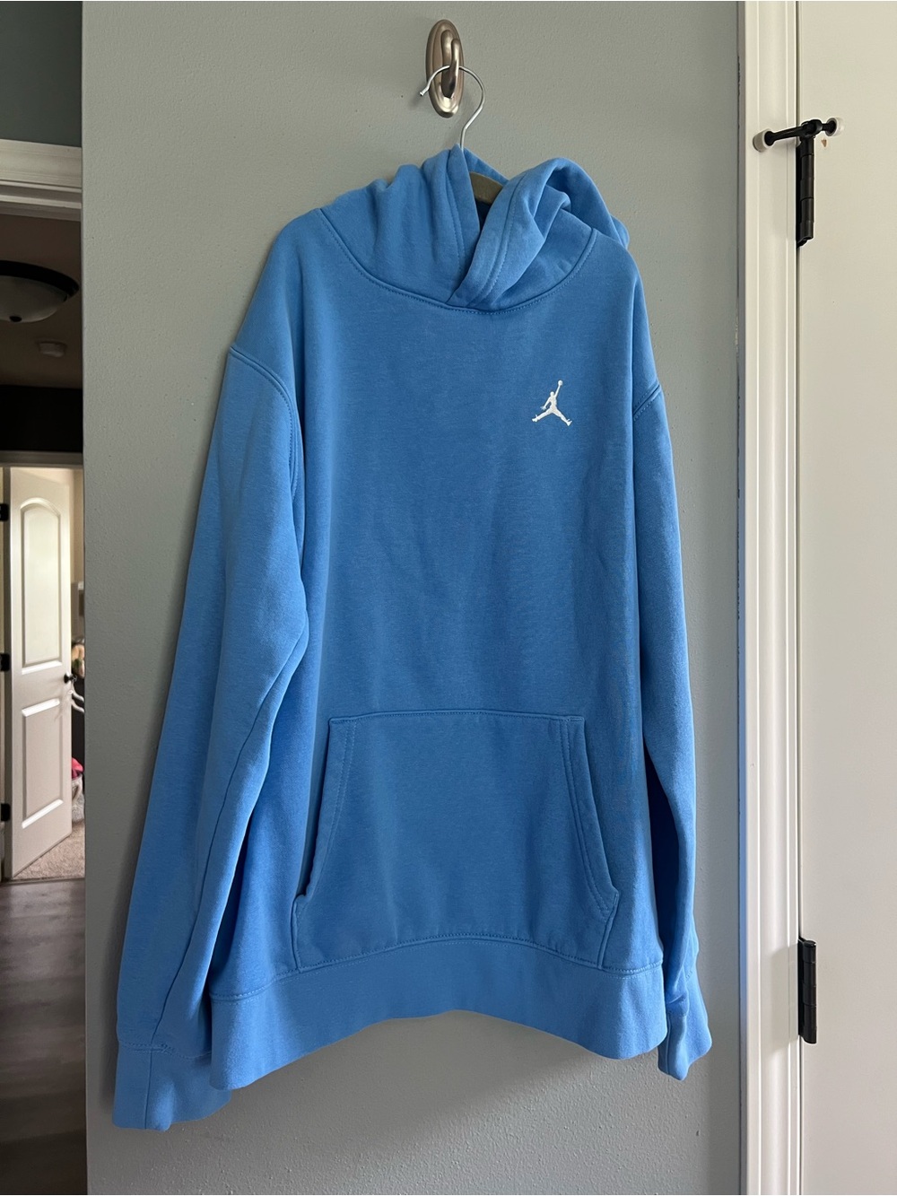 Boys Jordan Blue Pullover Hoodie